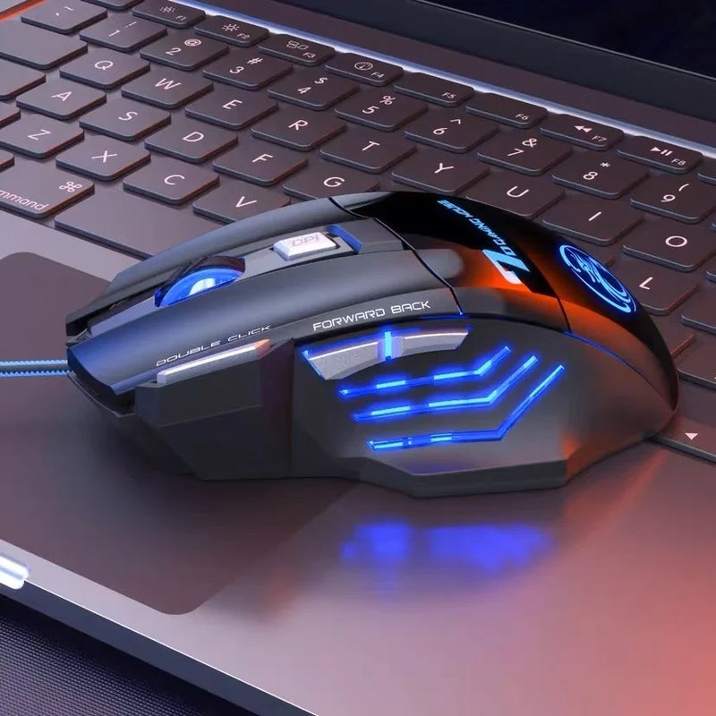 Mouse gamer X7  Botões Profissionais 3200dpi