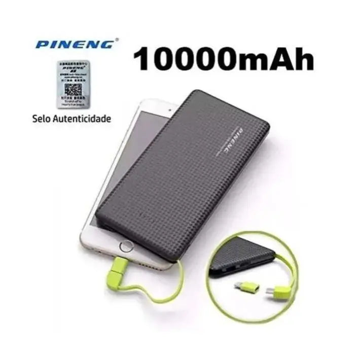 Carregador portátil Power Bank 10.000mAh Micro USB