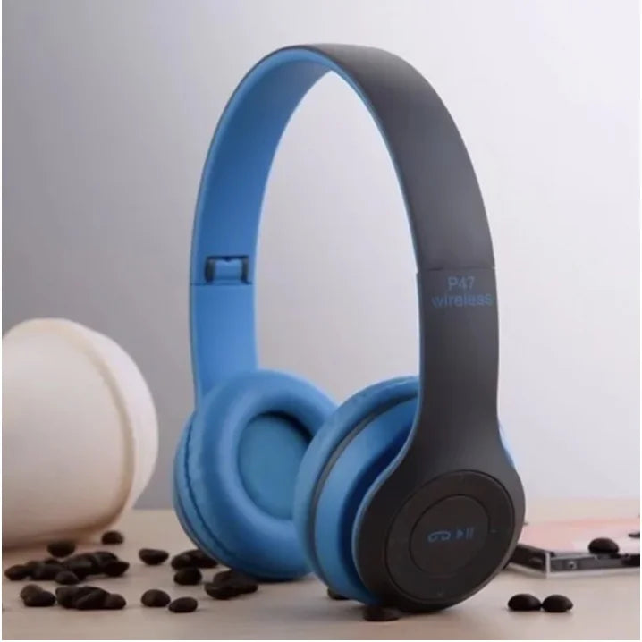 Headphone Sem Fio P47  Redução de Ruídos