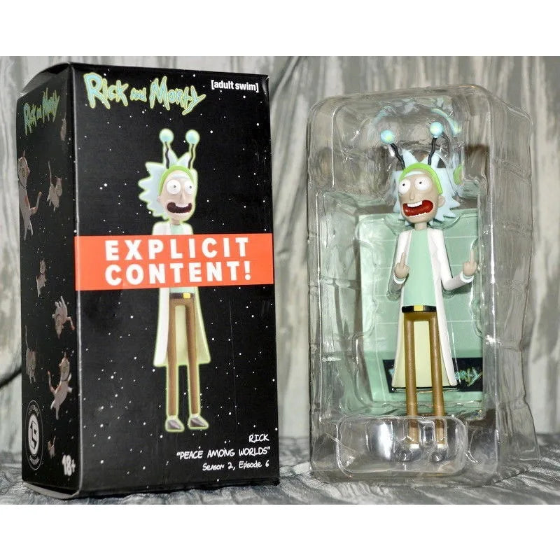 Boneco Rick and Mordy - "Paz Entre os Mundos" Action Figure 16cm