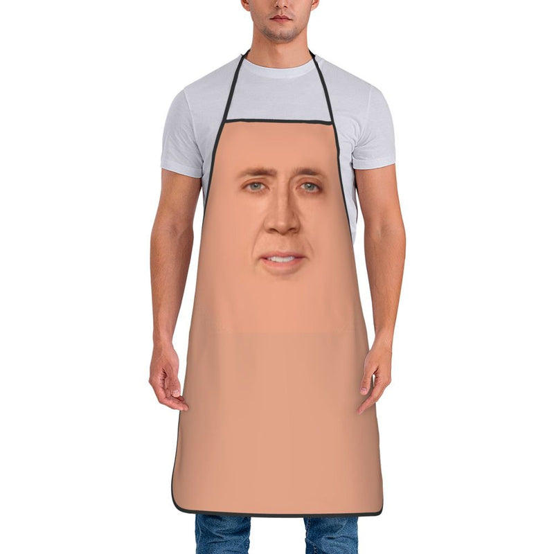 Avental Engraçado Nicolas Cage Poliéster