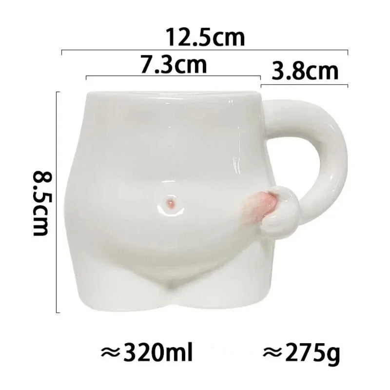 Caneca Engraçada Estilo Barriguinha 320ml