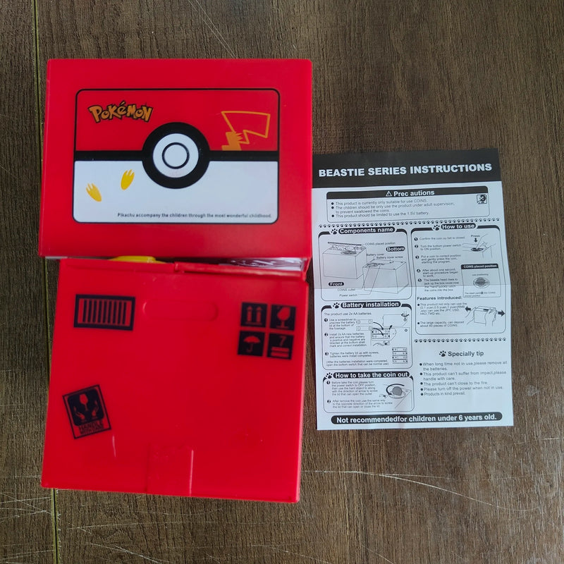 Guarda Moedas Engraçado Pokémon 12cm