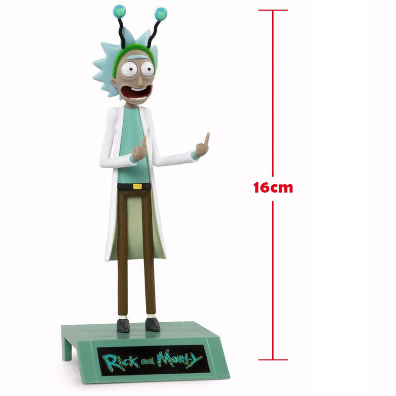 Boneco Rick and Mordy - "Paz Entre os Mundos" Action Figure 16cm