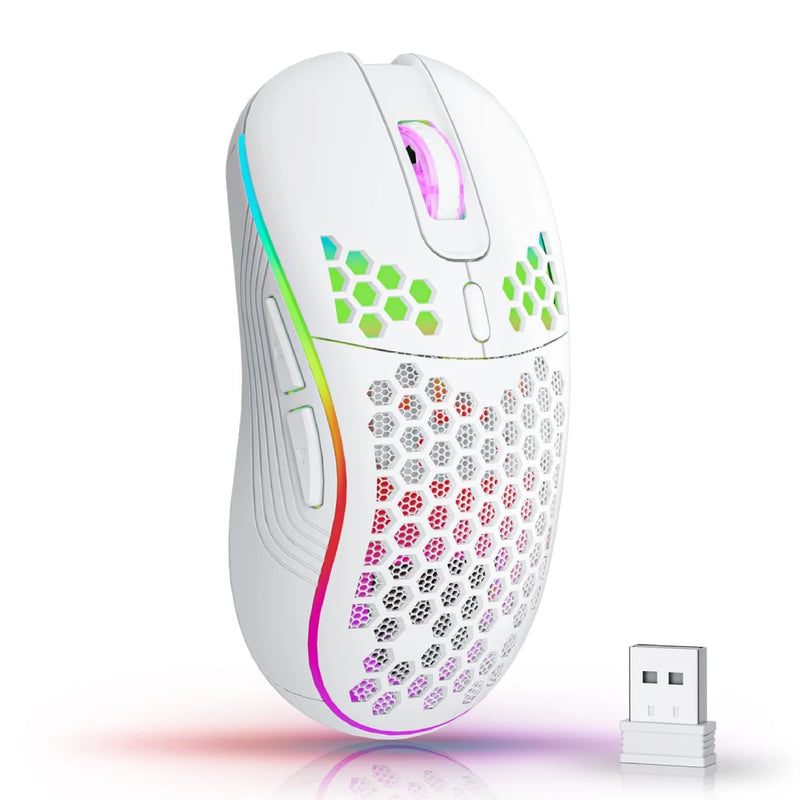 Mouse Gamer Favo de Mel (Ultra Leve)