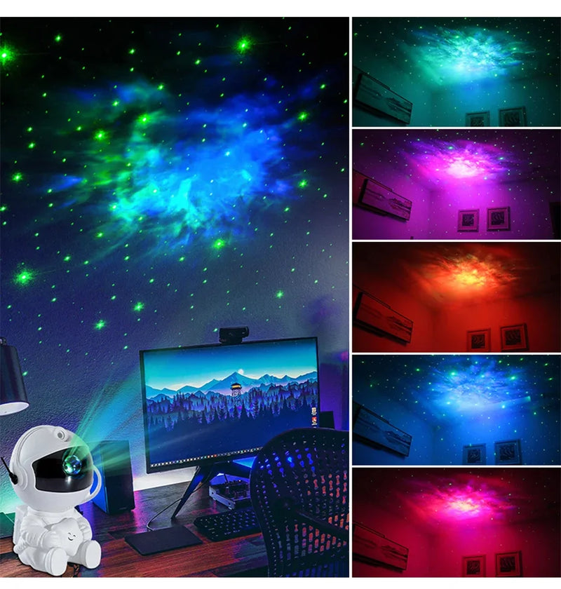 Projetor Espacial Astronauta LED