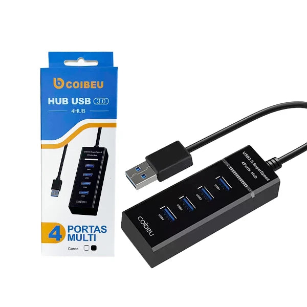 Extensor USB Pratico 4 Portas